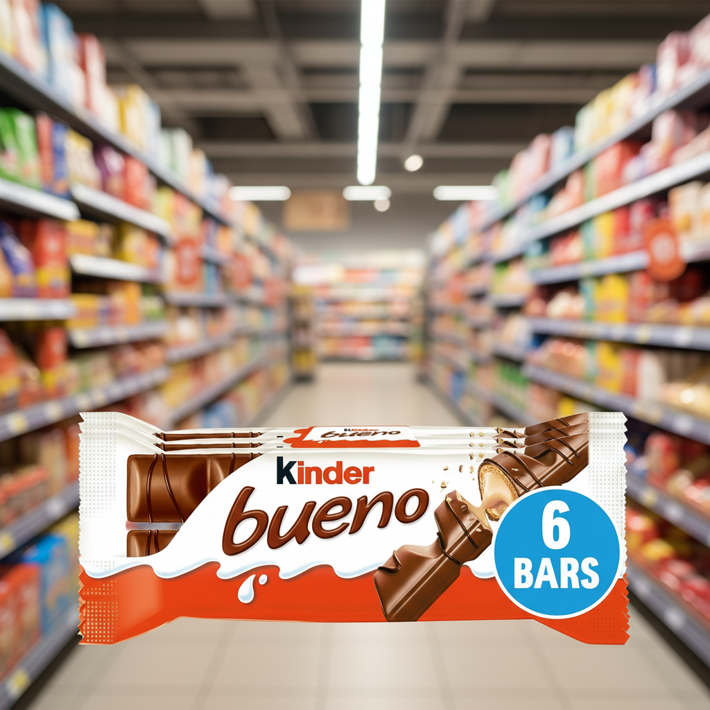 10 x Kinder Bueno Milk And Hazelnuts 3 X 43G (129G)