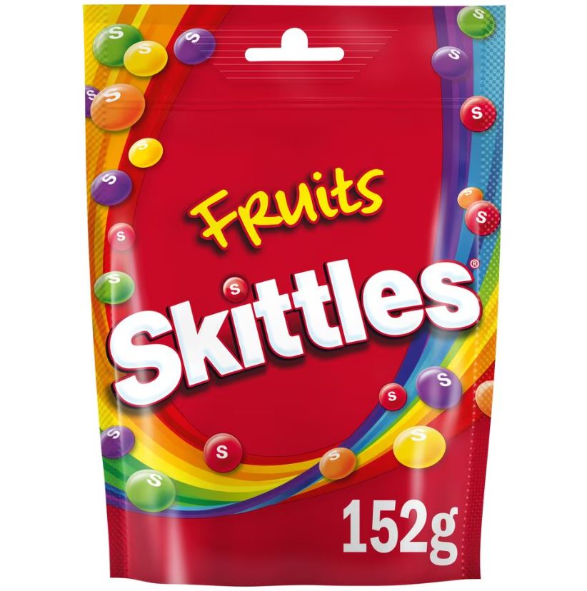 15 X Skittles Fruits Pouch 152G