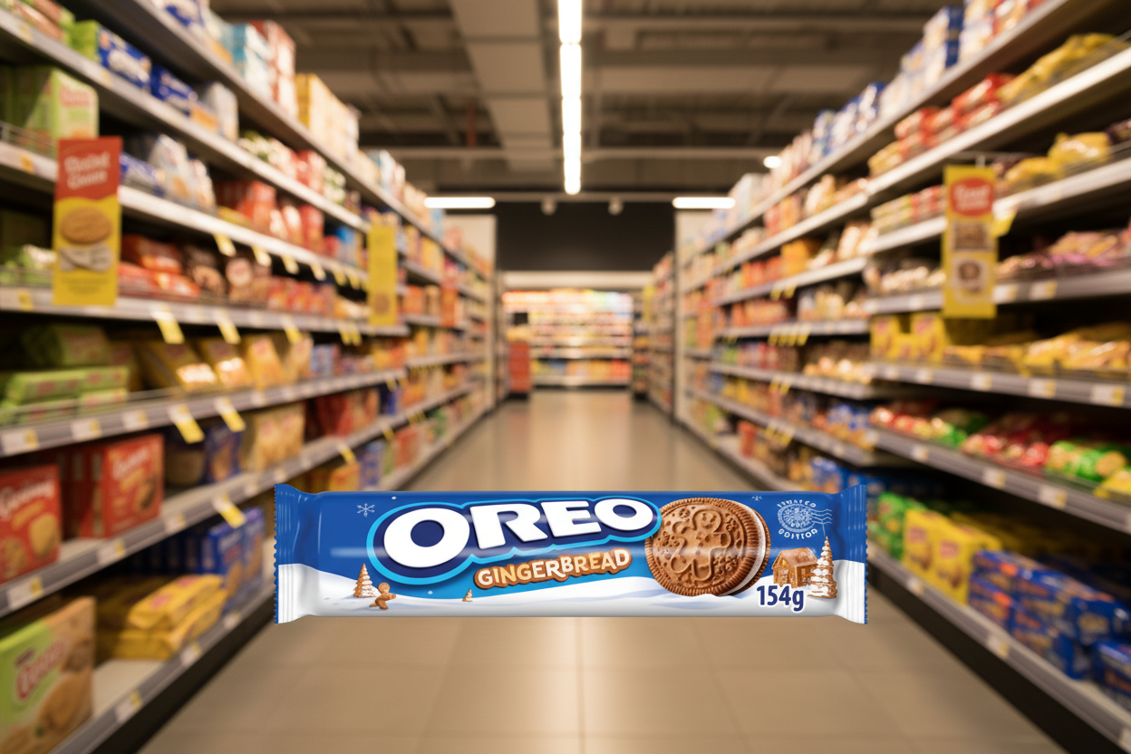 16 x Oreo Gingerbread Cookies 154G