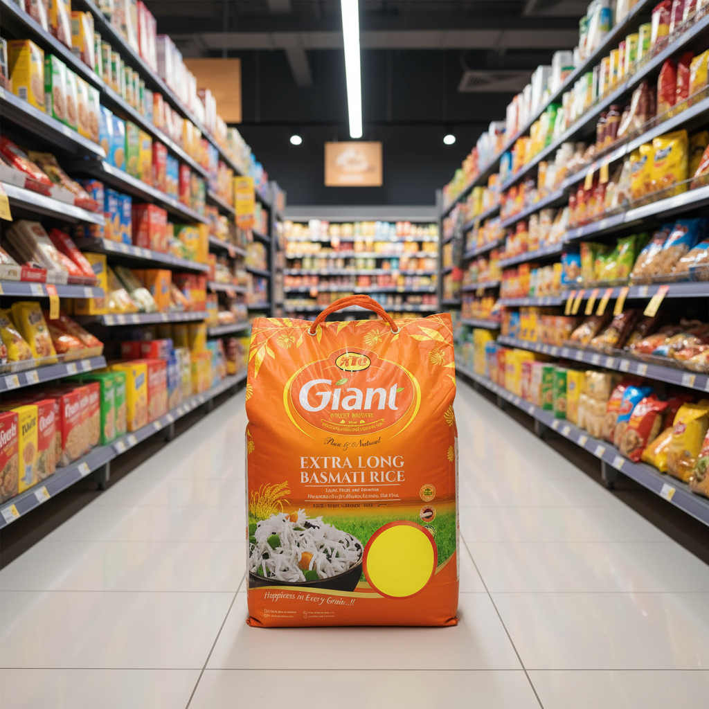 Ktc Giant Ex Long Basmati Rice 5Kg