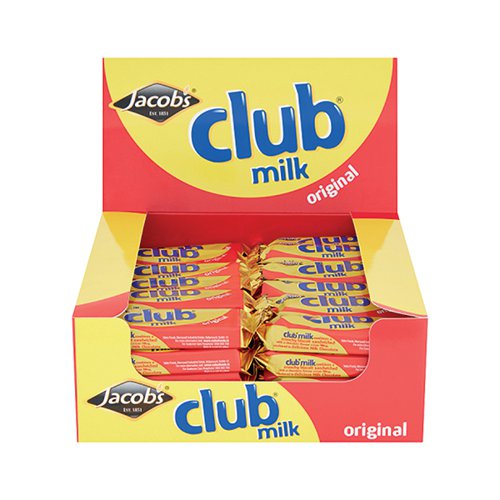 Jacob's Club Milk Original 60 X 22G