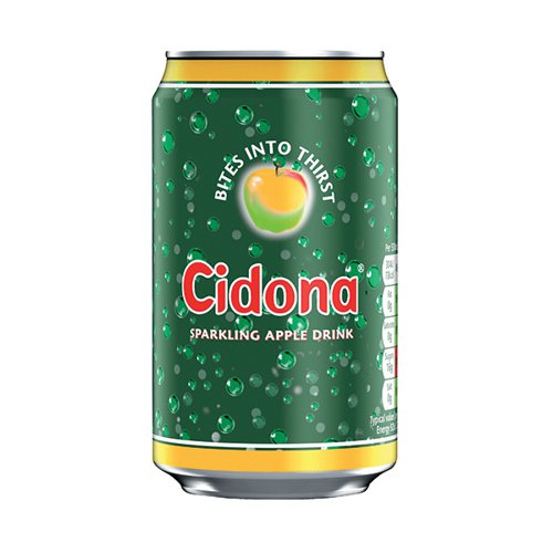24 x Cidona Sparkling Apple Drink 330Ml