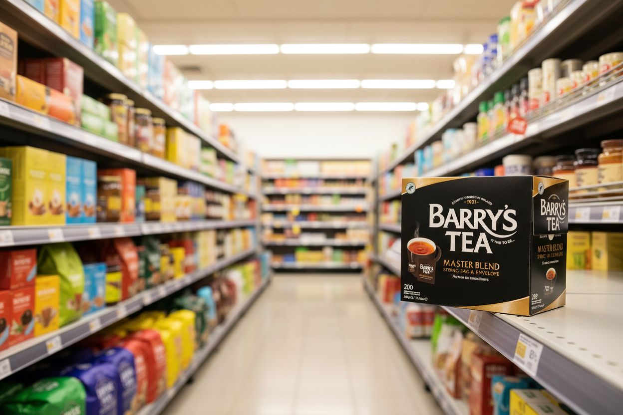 Barrys Masterblend Tea String Tag And Envelope 200 S