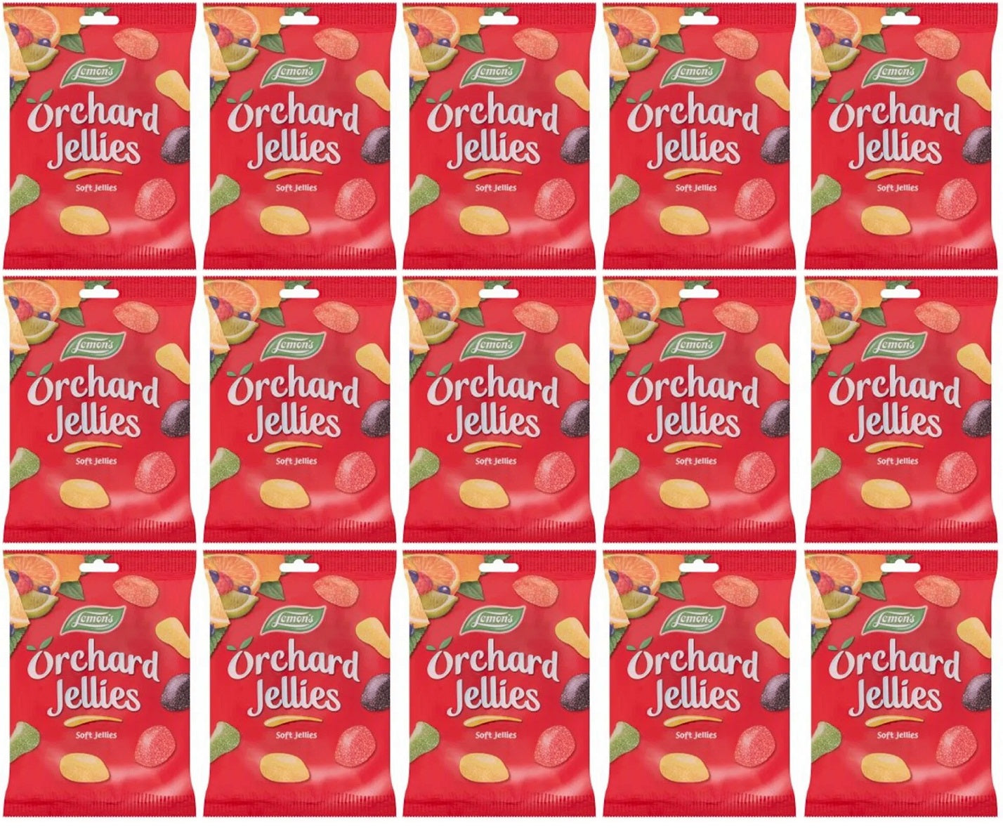 15 x Lemon's Orchard Jellies 135G