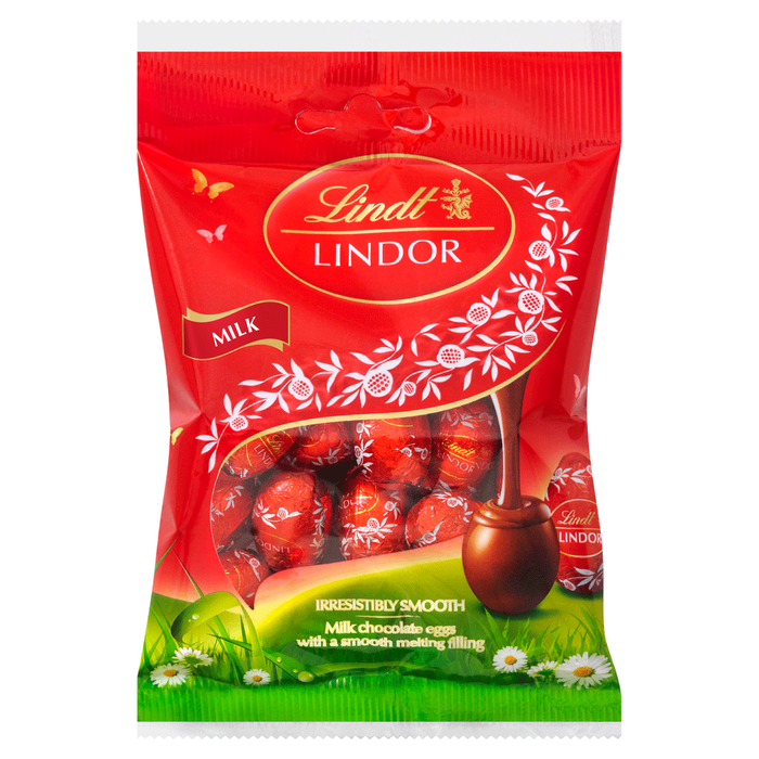 16 x Lindt Lindor Milk Chocolate Mini Eggs - 80GM