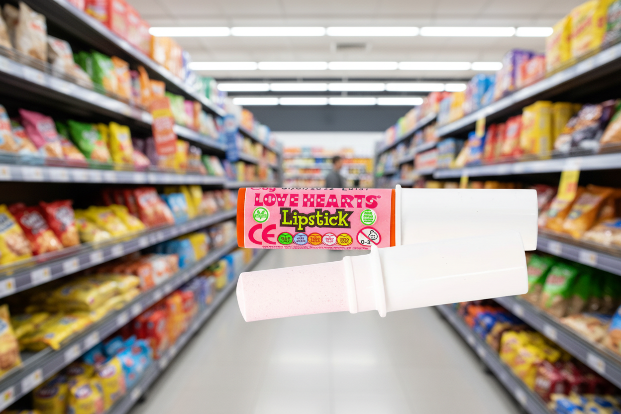 60 x Swizzels Love Hearts Lipstick