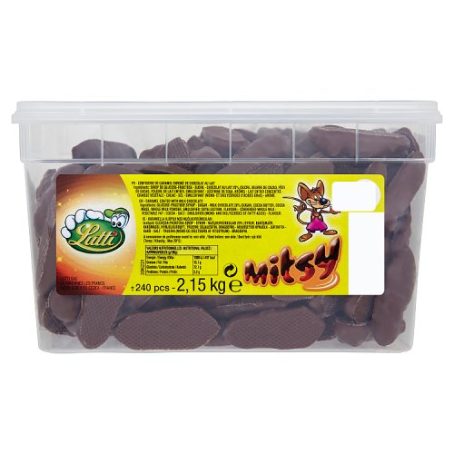 240 x Lutti Mitsy Toffee Mice 2.15Kg