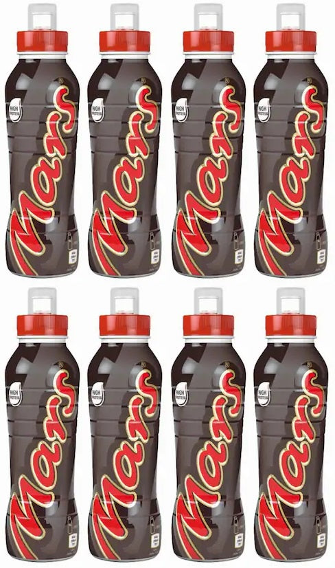 8 x Mars Chocolate Milk Shake Drink - 350ML