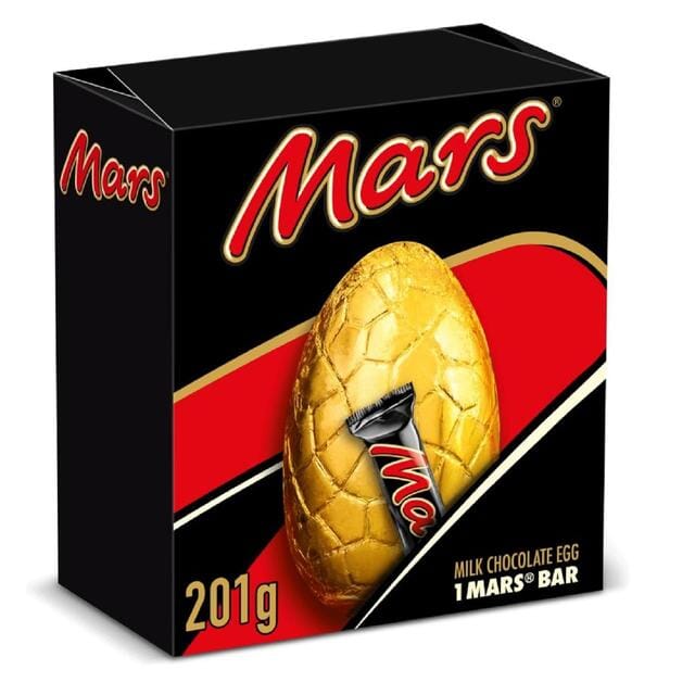 4 x Mars Milk Chocolate Large Easter Egg - 201GM