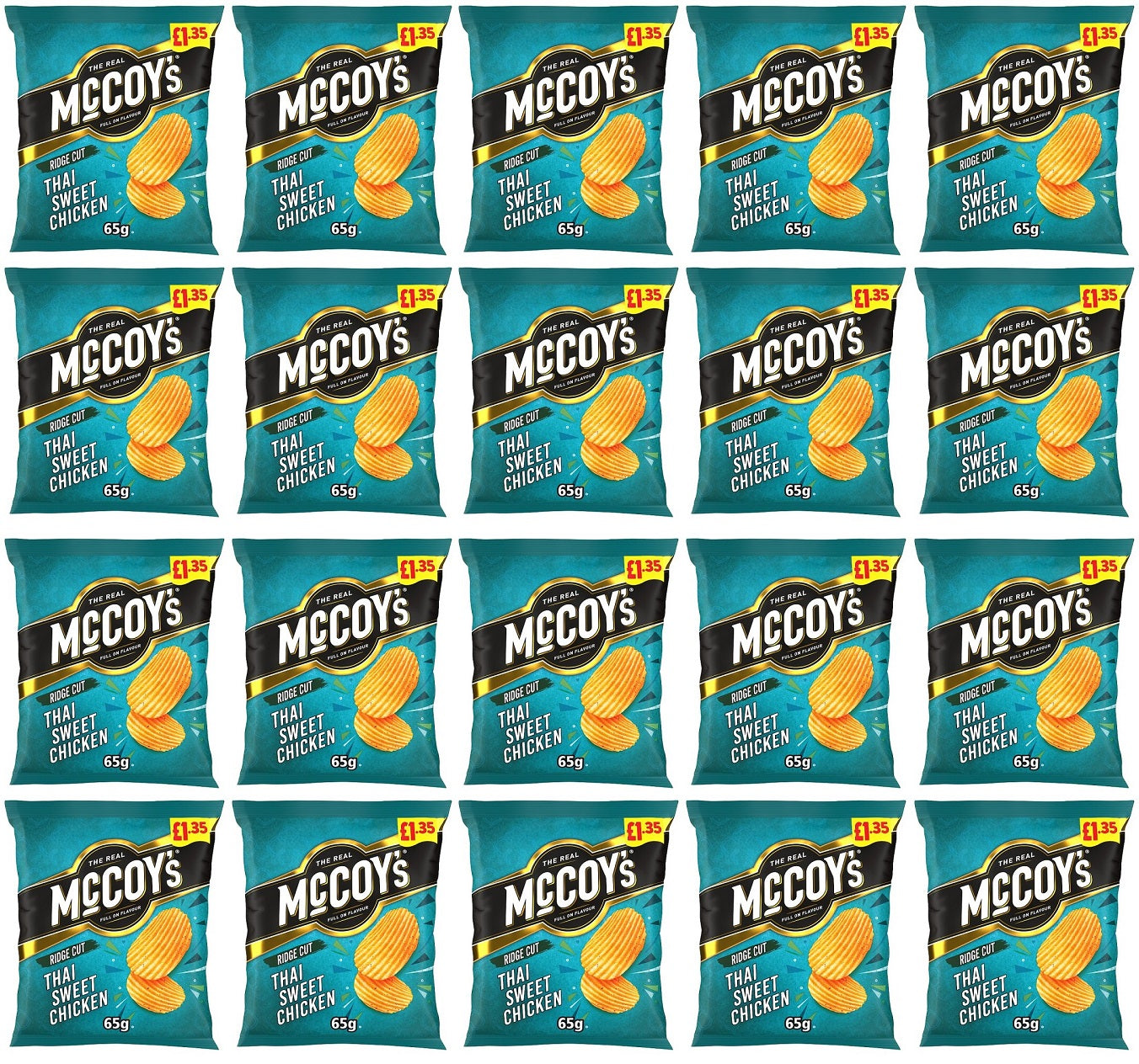 20 x Mccoys Thai Sweet Chicken - 65GM