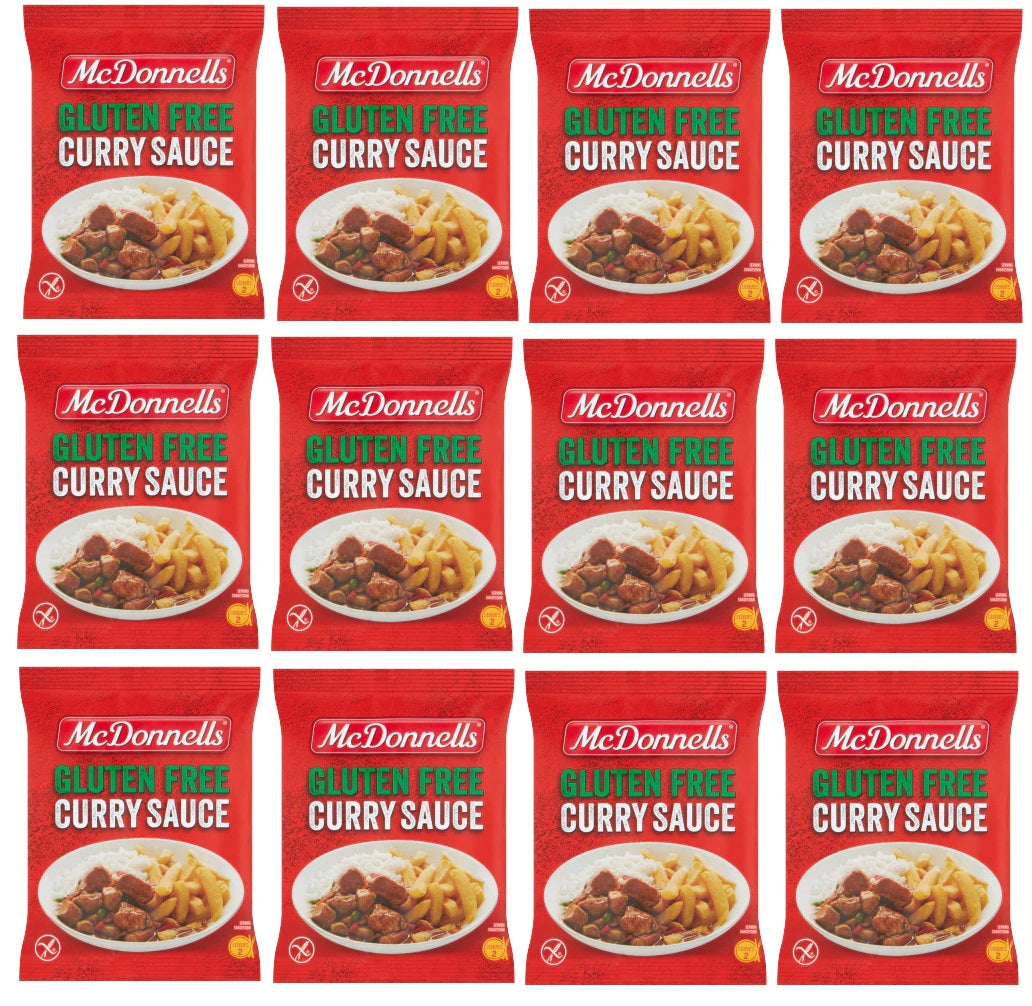 12 x Mcdonnells Gluten Free Curry Sauce 50Gr