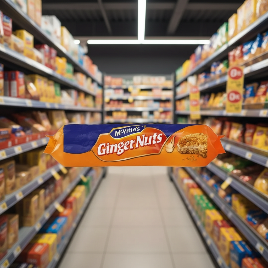 18 x Mcvitie's Ginger Nuts Biscuits 200G