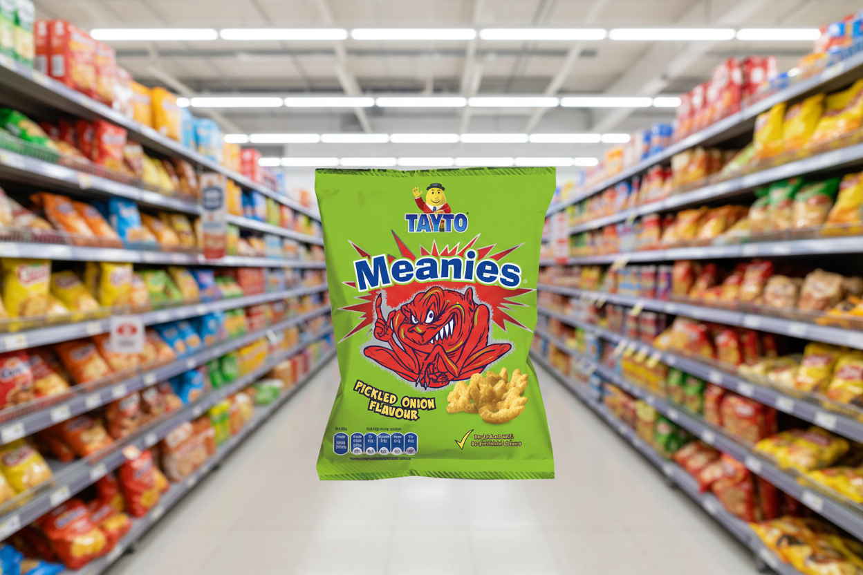 12 x Tayto Meanies Pickled Onion Flavour 110G