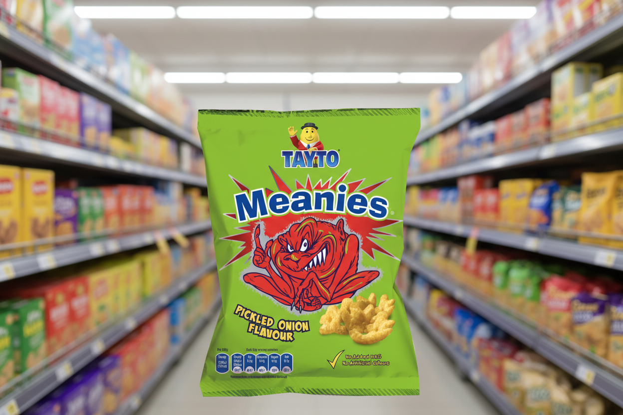 12 x Tayto Meanies Pickled Onion Flavour 7 X 17G