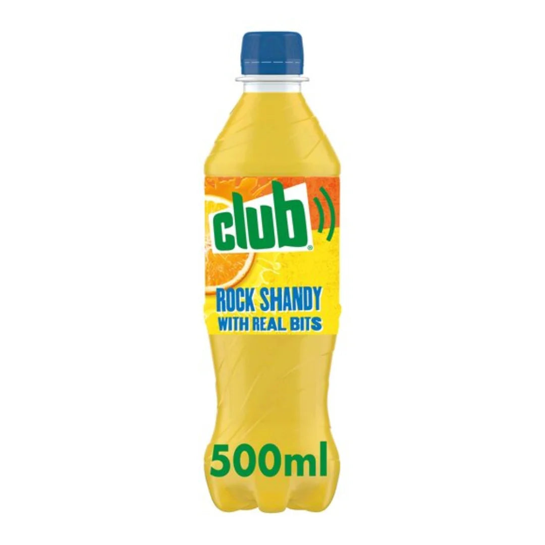 24 x Club Rock Shandy With Real Bits 500Ml