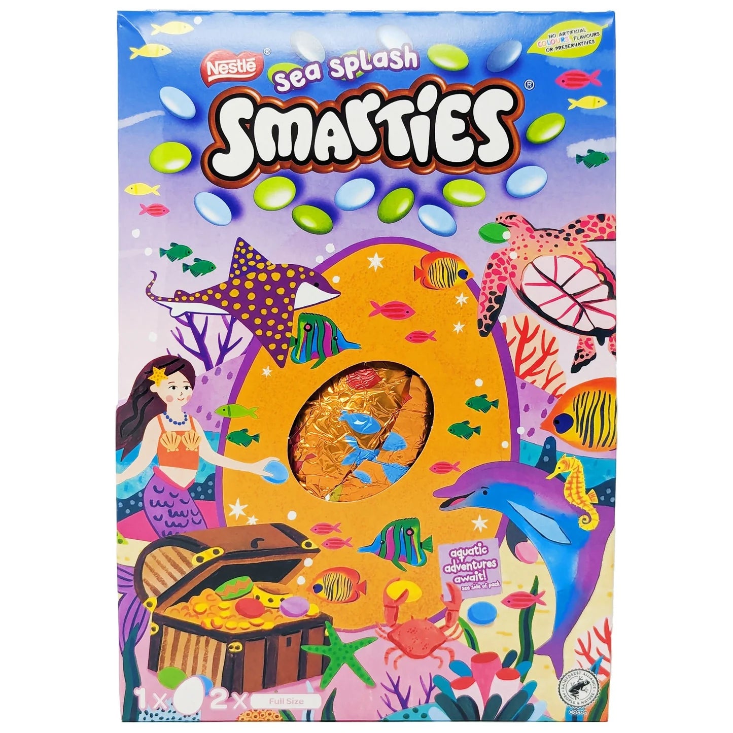 4 x Smarties Under The Sea Giant Egg - 226GM