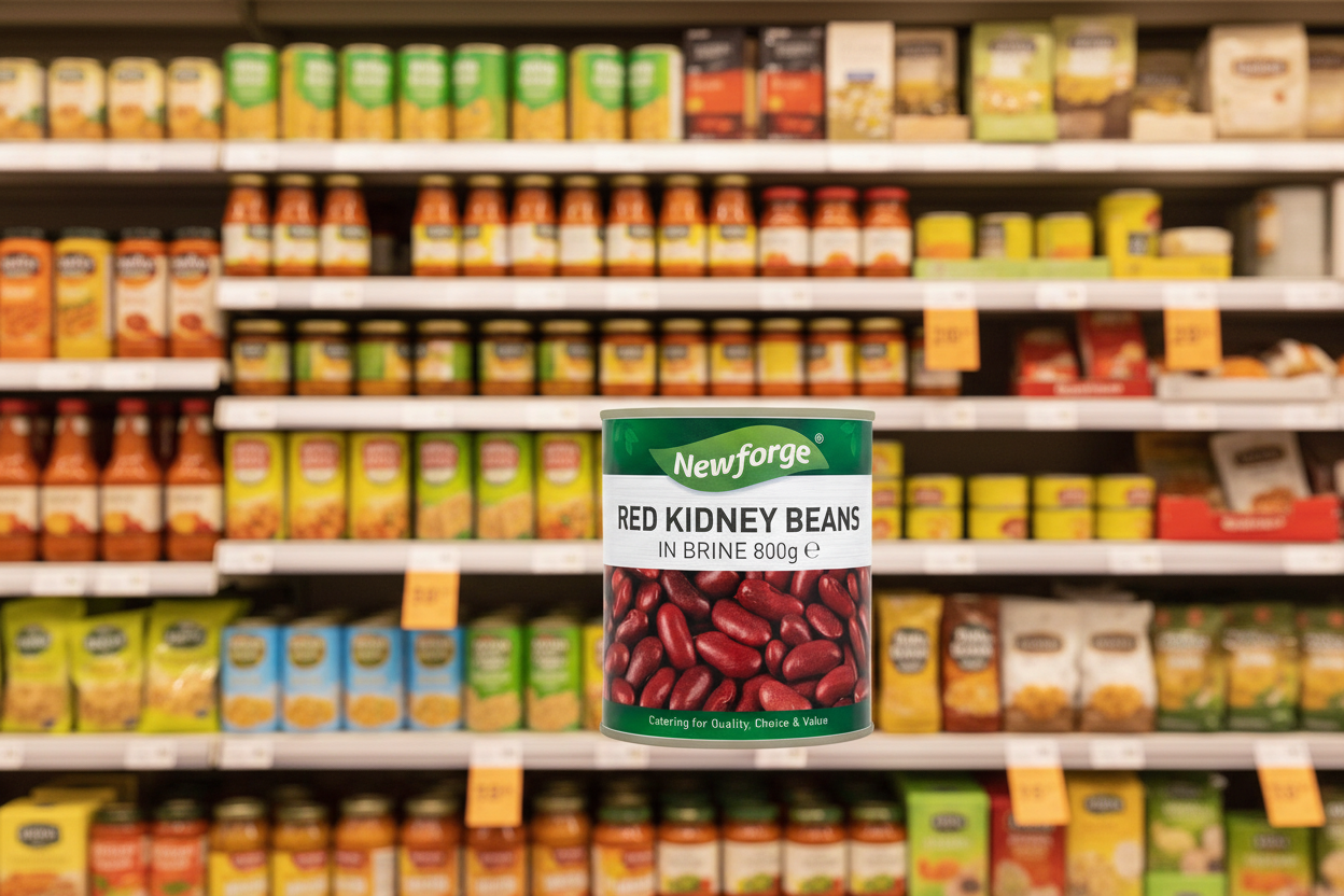 Newforge Red Kidney Beans In Brine 800G