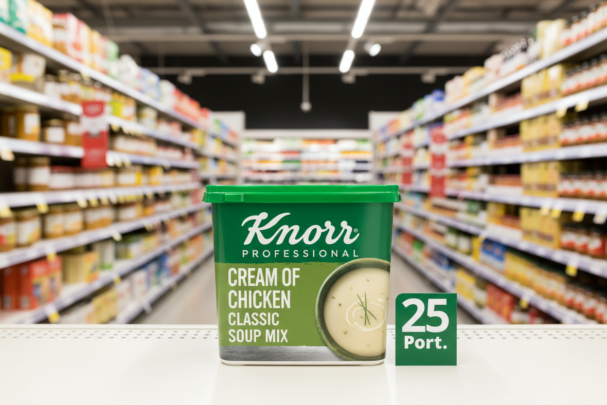 6 x Knorr Professional Classic Cream Of Chicken Soup 4.5L