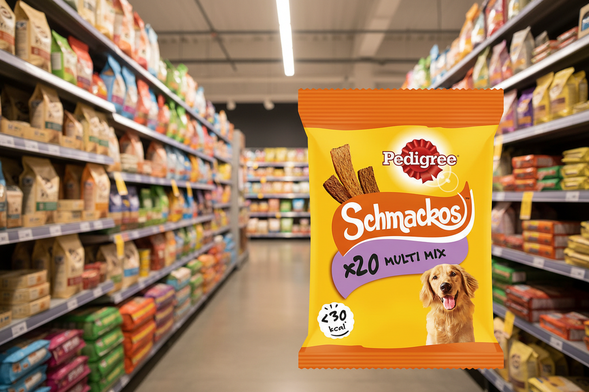 9 X Pedigree Schmackos Multi Mix 20 Pack - 144Gm
