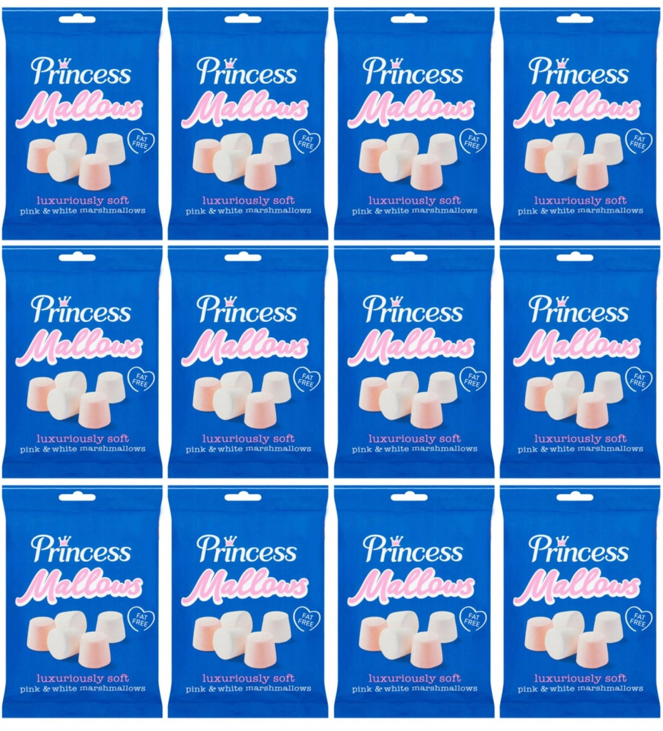 12 x Princess Mallows 150G
