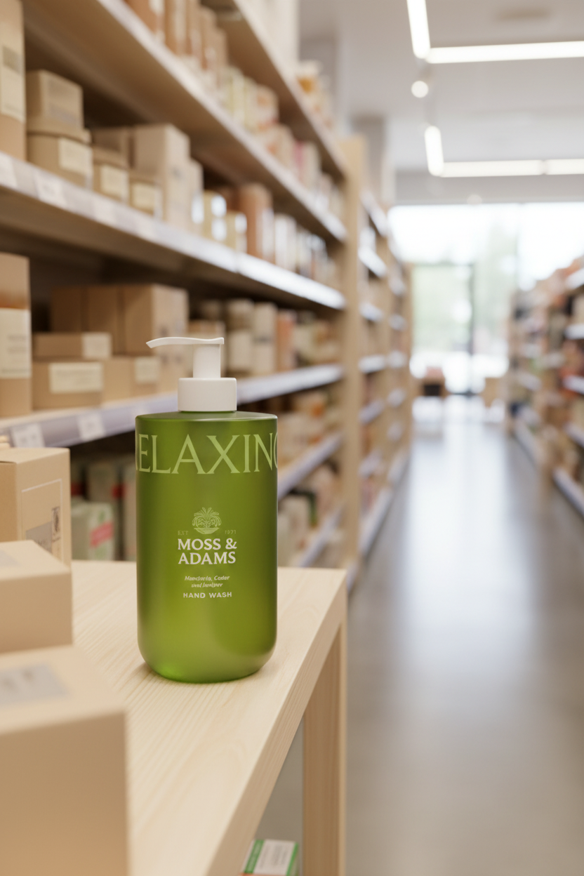 6 X Moss & Adams Hand Wash Relaxing - 400Ml
