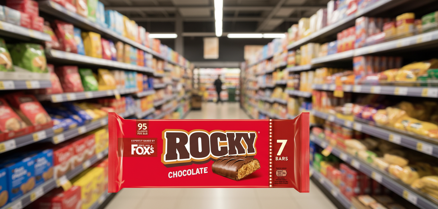 36 x Foxs Rocky Chocolate 7pk - 7 PACK