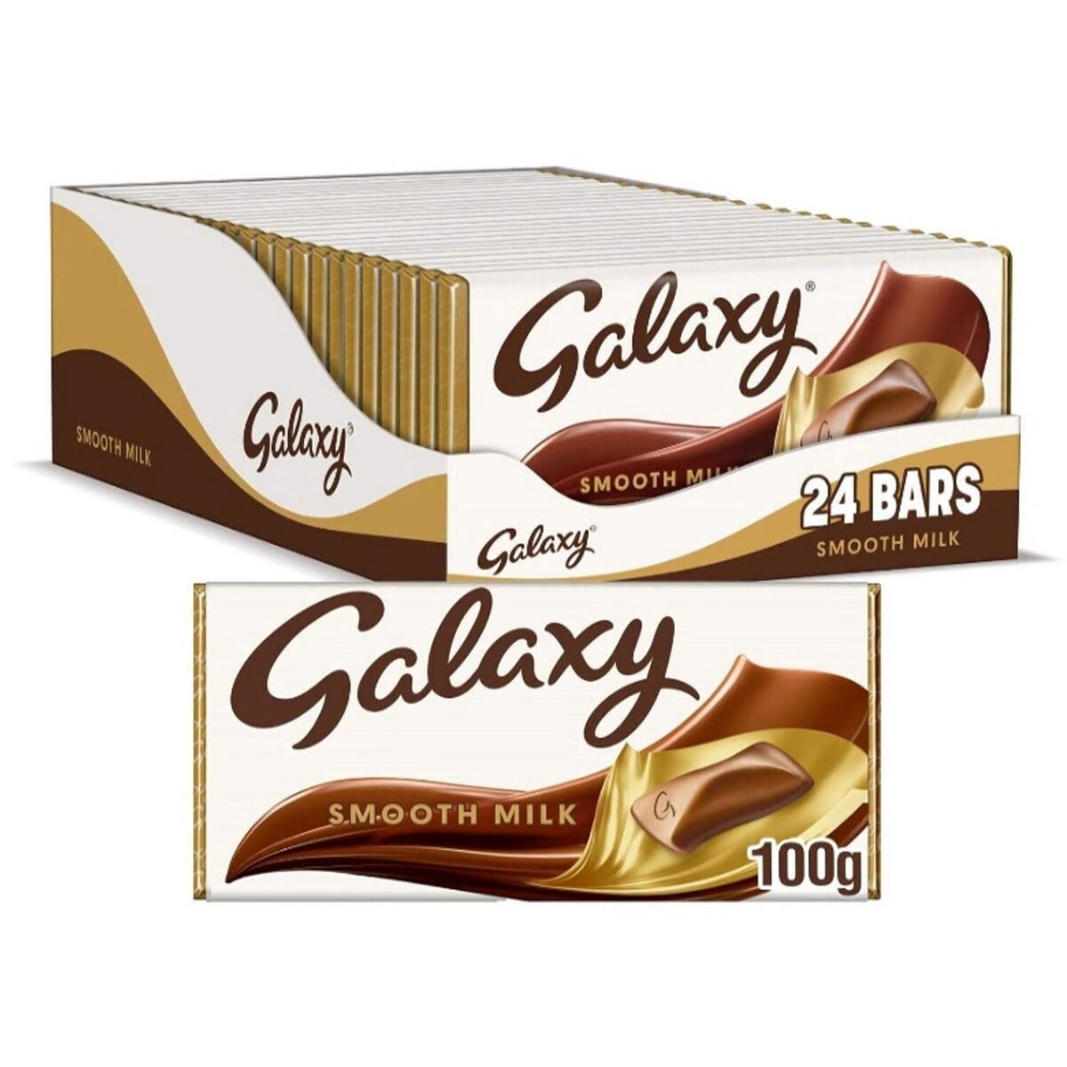 24 x Galaxy Milk Large Bar - 100GM