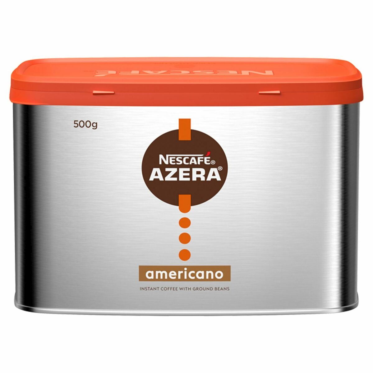 3 x Nescafé Azera Americano Instant Coffee With Ground Beans 500G