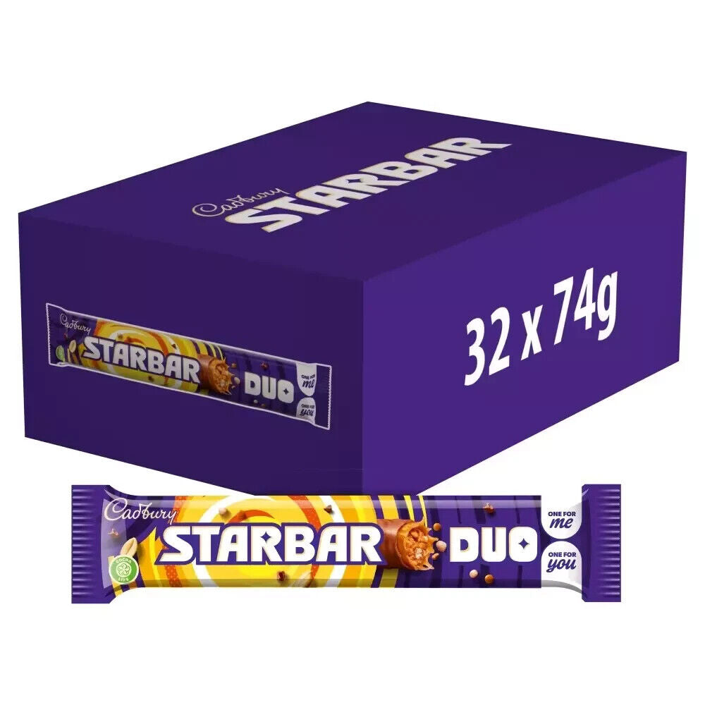 32 x Cadbury Starbar Duo - 74GM