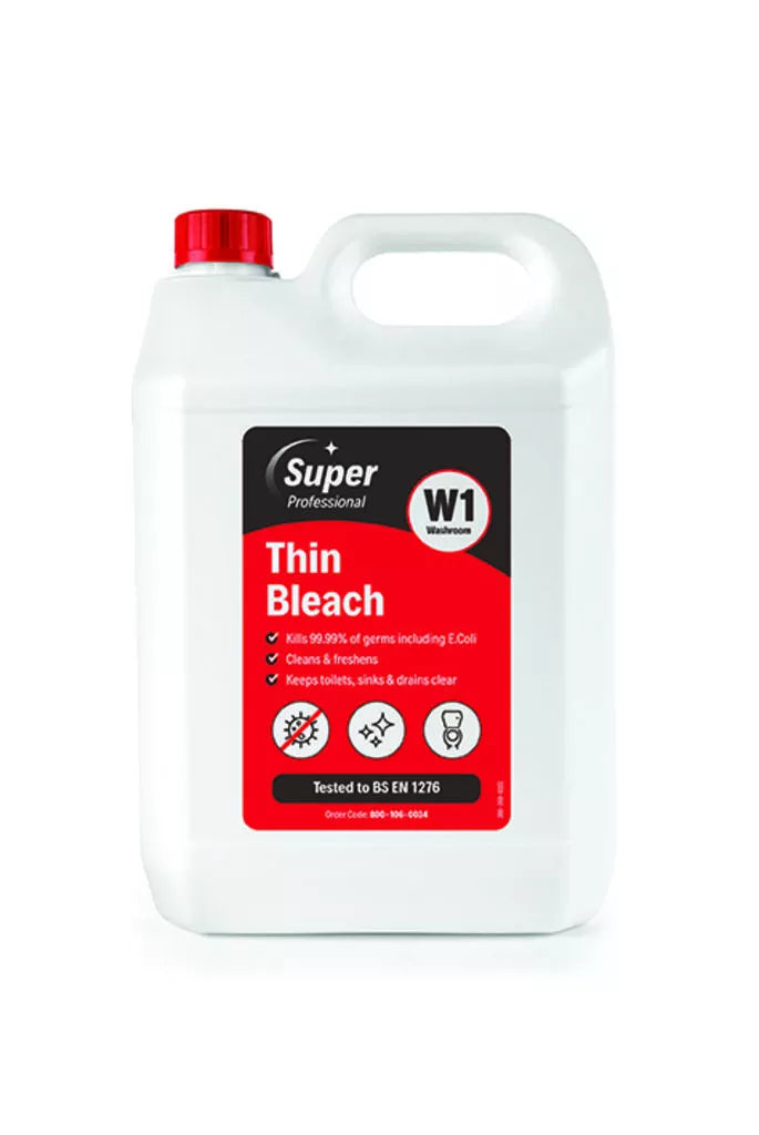 Super Professional Thin Bleach 5ltr