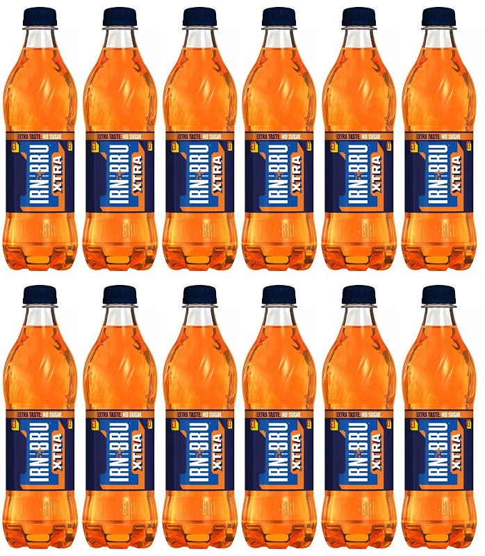 12 x Irn-Bru Xtra 500Ml