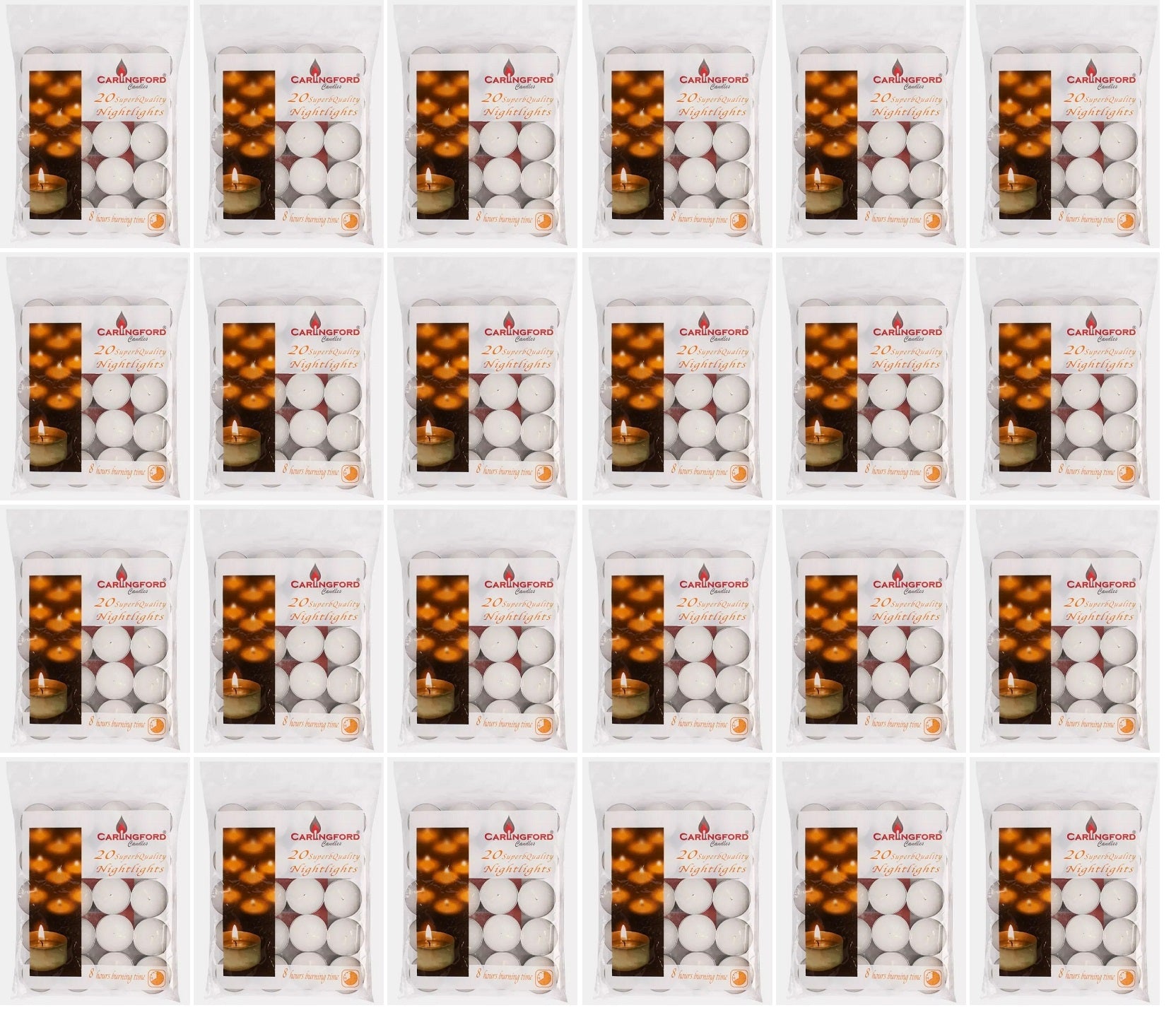 24 x Carlingford Nightlights 8Hrs 24X20 S