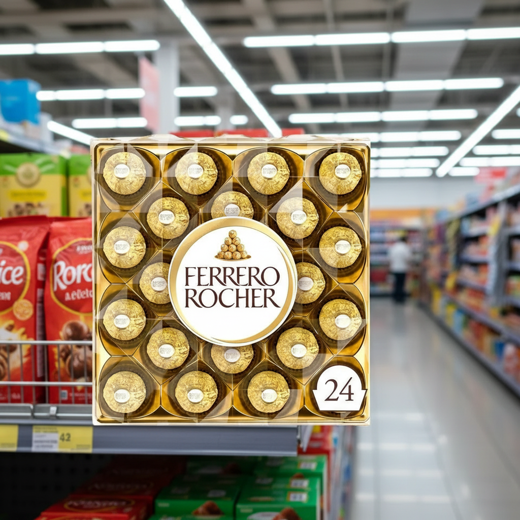 6 x Ferrero Rocher Gift Box Of Chocolate 24 Pieces (300G)