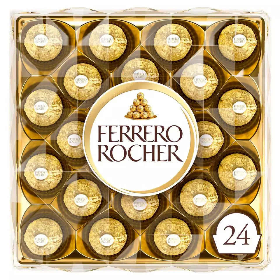 6 x Ferrero Rocher Gift Box Of Chocolate 24 Pieces (300G)