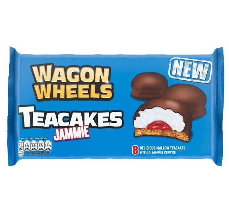 14 x Wagon Wheels Teacakes Jammie 120G