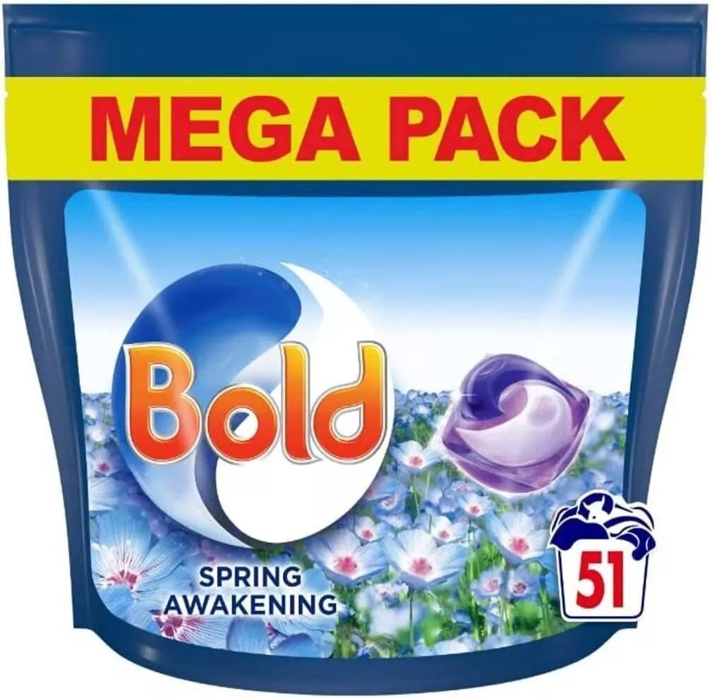 2 x Bold All In 1 Pods Spring - 51 PACK