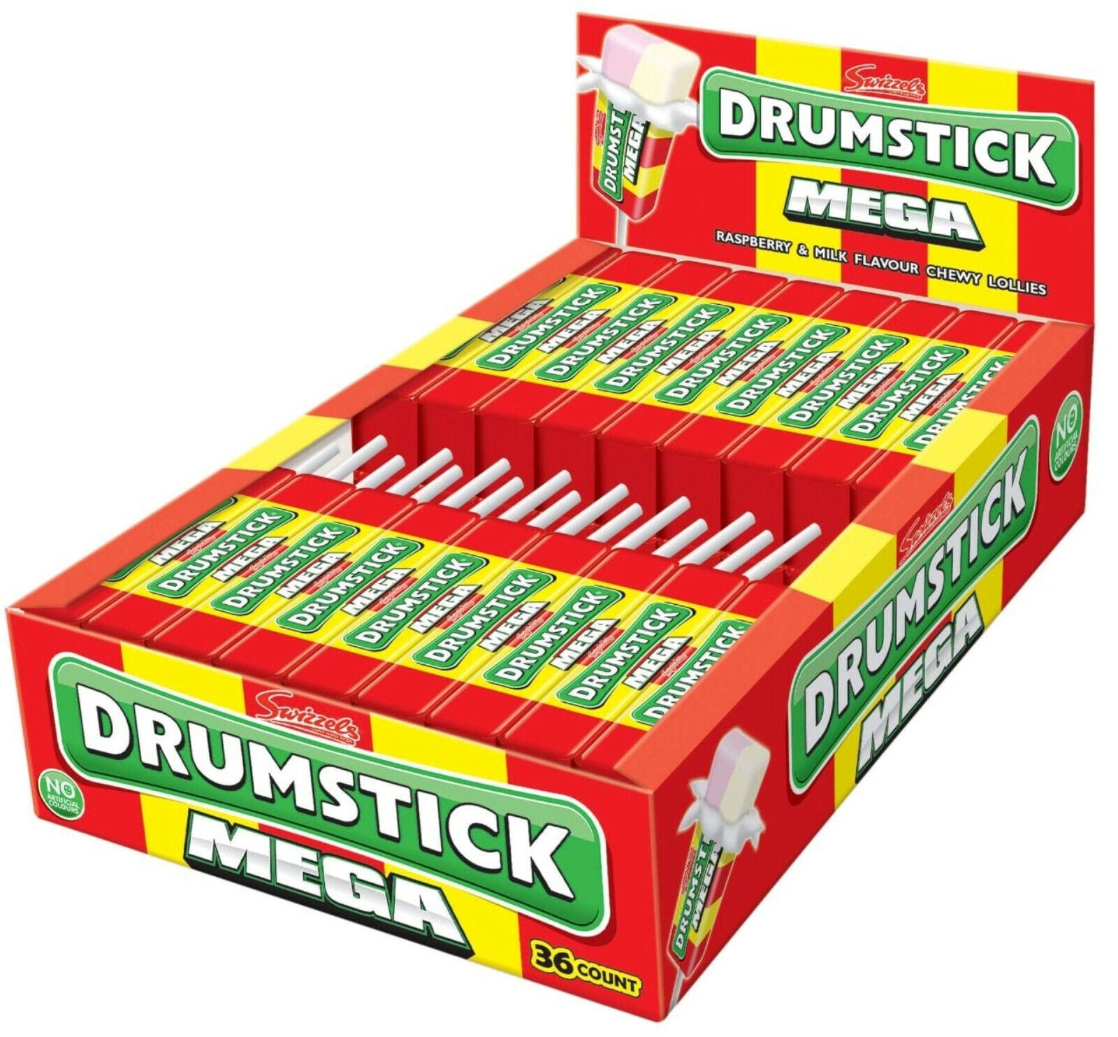 36 x Swizzels Drumstick Mega Lollies