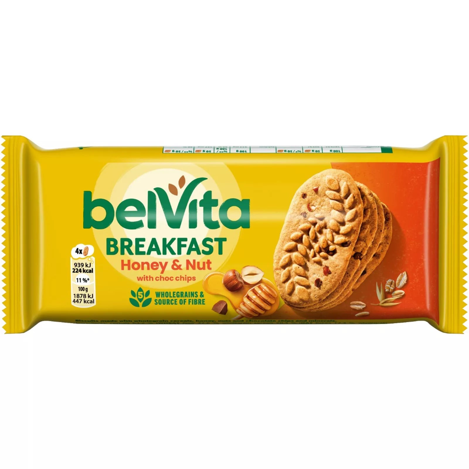 20 x Belvita Breakfast Biscuit Honey Nut 50G