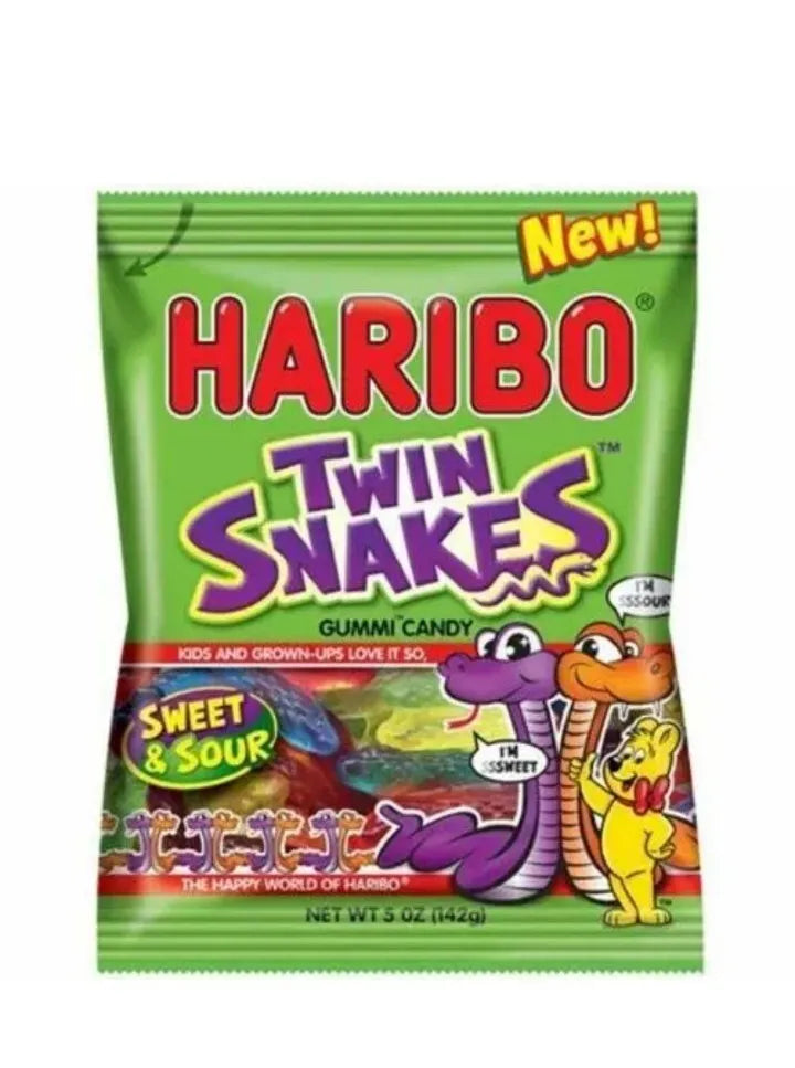 12 x Haribo Twin Snakes 160G