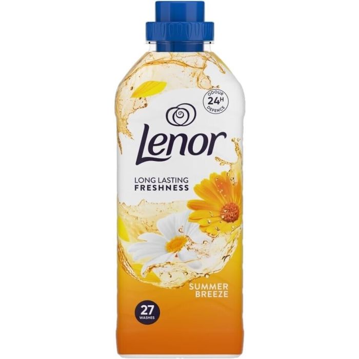 12 x Lenor Summer Breeze 27 Wash - 891ML