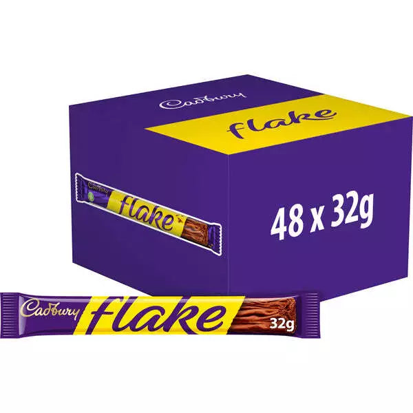 48 x Cadbury Flake Chocolate Bar 32G