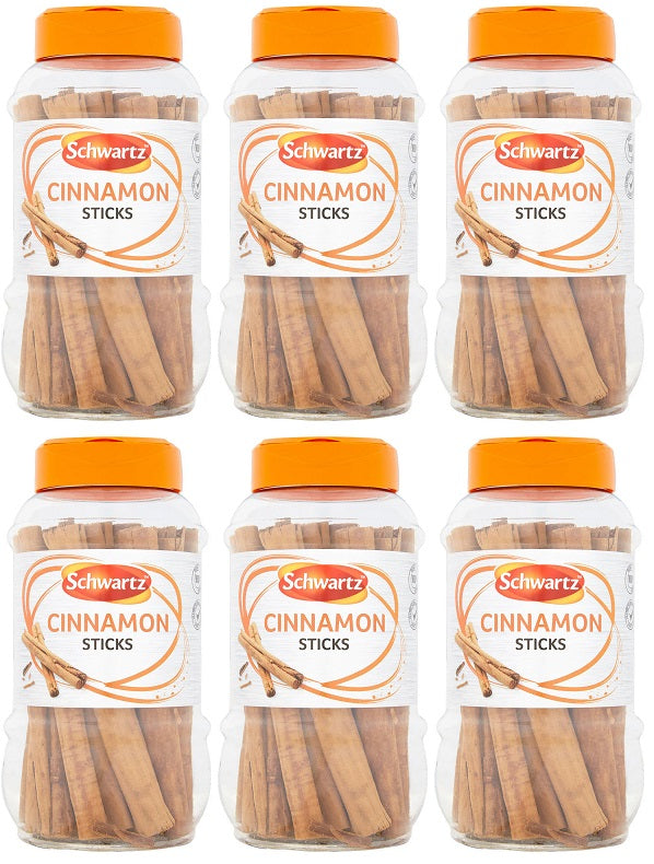 6 x Schwartz Cinnamon Sticks 180G