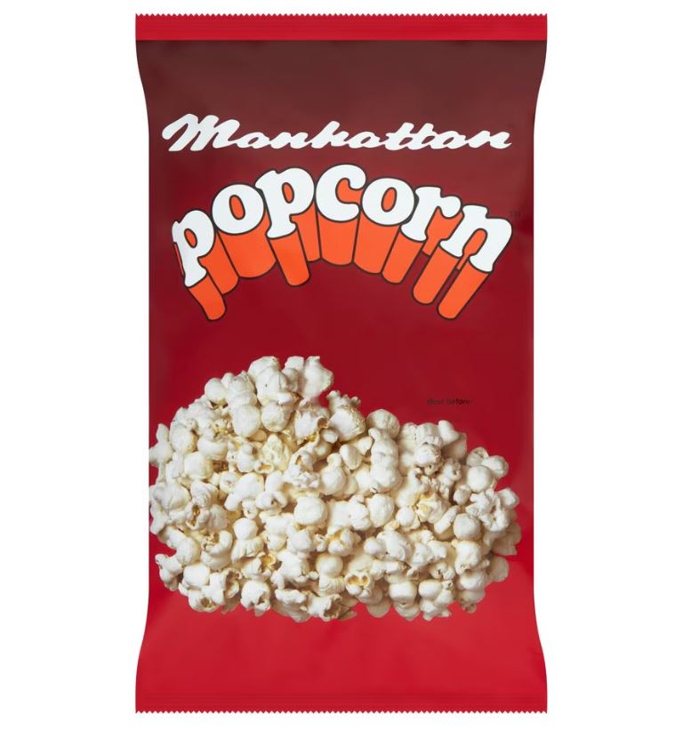 12 x Manhattan Popcorn 100G