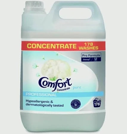 2 x Comfort Concentrate Professional Pure 178 Washes 5L