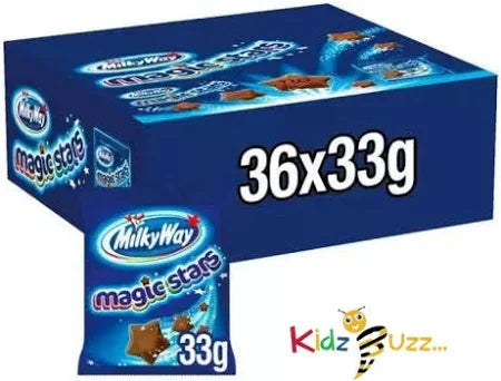 36 x Milky Way Magic Stars Chocolate Bag  - 33G