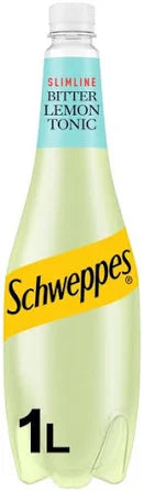12 x Schweppes Bitter Lemon 1L