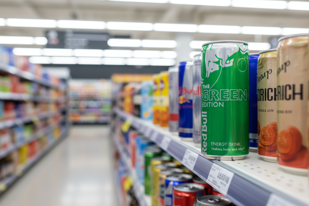 24 x Red Bull The Green Edition Cactus Fruit Energy Drink 250Ml