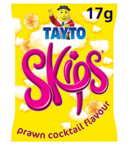 48 x Tayto Skips Prawn Cocktail Flavour 17G