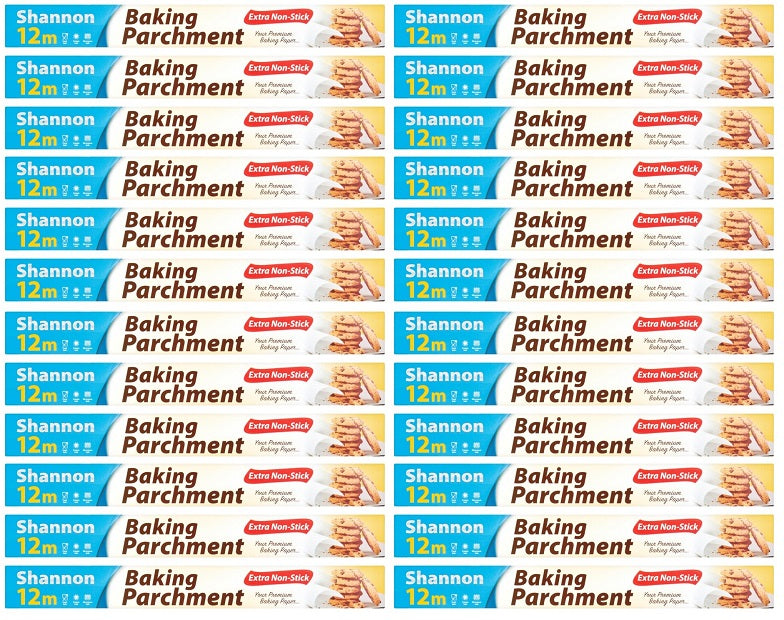 24 x Shannon Baking Parchment 12M