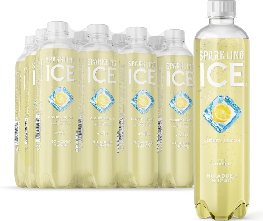 12 x Sparkling Ice Cloudy Lemon 500Ml